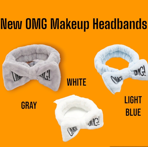 Soft & Fluffy "OMG" Hair Headband With Bow - Picture 13 of 13